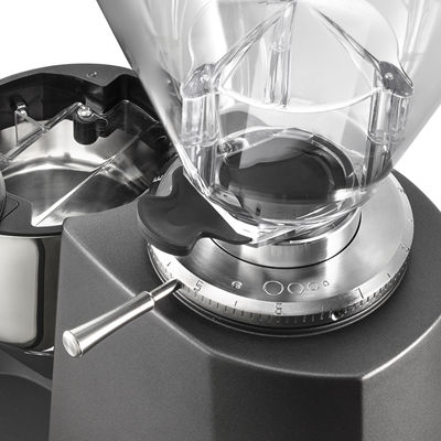 Mazzer V Pro Coffee Bean Grinder for cafe , black color , back view